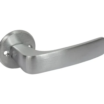 Pisla Pienrauta-Ulko-ovenpainike Euro Mattakromattua Messinkiä