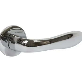 Pisla Pienrauta-Ulko-ovenpainike Veeti Kromattua Messinkiä