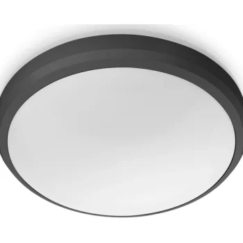 Philips Ulkovalaisimet-Ulkokattovalaisin Doris Musta 6W 27K IP54