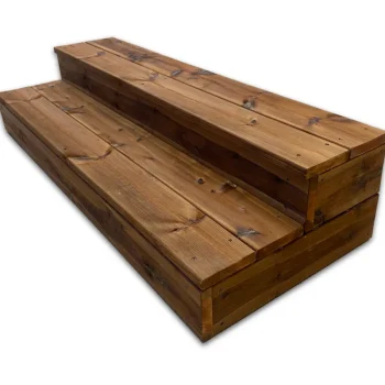 Patio Terassit Pihan Rakennusmateriaalit-Ulkoporras 150 Cm 2 Askelmaa