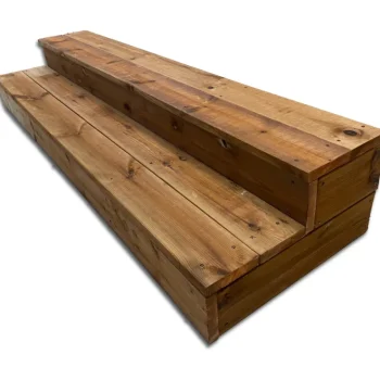 Patio Terassit Pihan Rakennusmateriaalit-Ulkoporras 200 Cm 2 Askelmaa