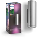Philips Hue Ulkovalaisimet-Ulkoseinävalaisin Appear White And Color Ambiance 2x8W, Rosteri