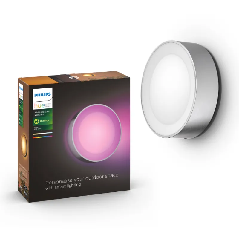 ulkoseinvalaisin-philips-hue-d-BNCNCuee-0.webp Philips Hue Ulkovalaisimet-Ulkoseinävalaisin Daylo White And Color Ambiance 15W, Teräs