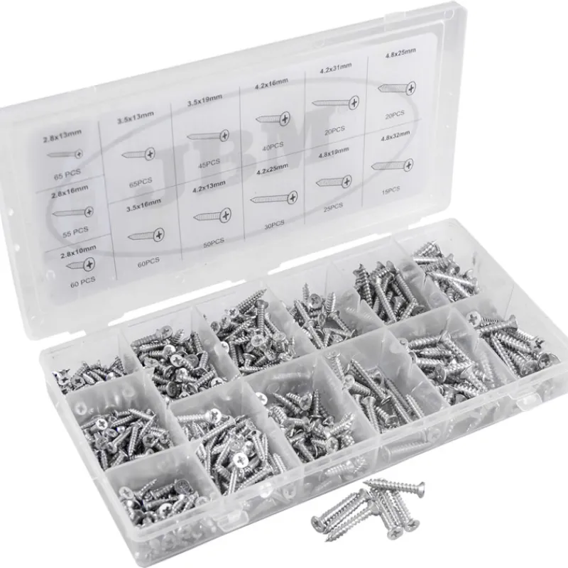 uppokanta-yleisruuvilajitelma-OhqEdiiz-0.webp Jbm Naulat Ja Ruuvit^Uppokanta Yleisruuvilajitelma 550 Osaa