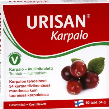 Hankintatukku Terveysravinteet Ja -valmisteet^Urisan Karpalo 60 Kpl