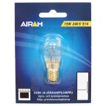 Airam Lamput-Uuni-/jääkaappilamppu 15W