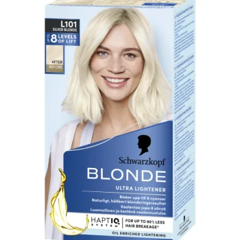 Schwarzkopf Blonde Hiusvärit^Vaalennusvoide L101 Silver Blonde