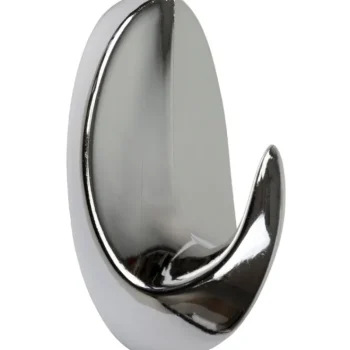 Pisla Ripustus-Vaatekoukku 3 Kpl Kromattua Muovia