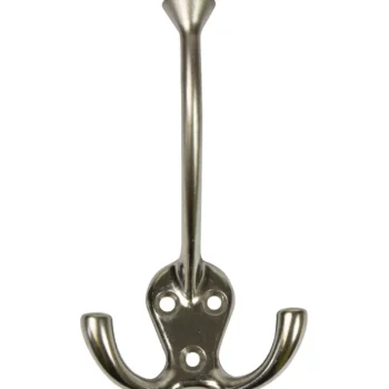 Pisla Ripustus-Vaatekoukku Alba 110 Mm, Samakki/mattanikkeli