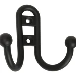 Pisla Ripustus-Vaatekoukku Arona 68 Mm Samakkia, Musta