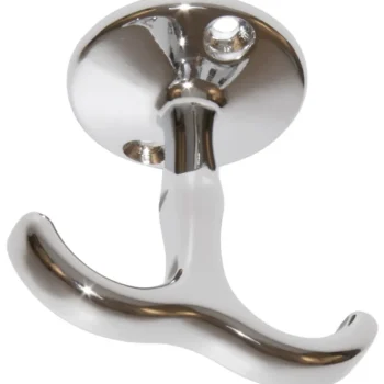 Pisla Ripustus-Vaatekoukku Duo, Samakki/kromi