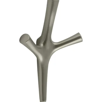 Pisla Ripustus-Vaatekoukku Nature 3L Zn/harjattu Nikkeli