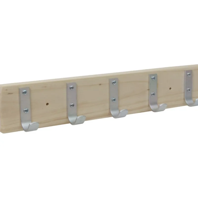 vaatenaulakko-mnty-5-koukkua-lpQAsMul-0.webp Pisla Ripustus-Vaatenaulakko Mäntyä, 5 Koukkua