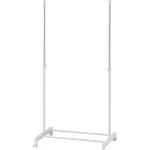 Iisi Vaatehuolto Ja -säilytys^Vaateteline Valkoinen