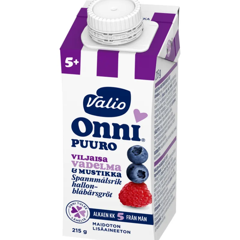 vadelma-mustikkapuuro-valio-on-miFgmTxn-0.webp Valio Onni Lasten Puurot^Vadelma-mustikkapuuro 215 G 5 Kk