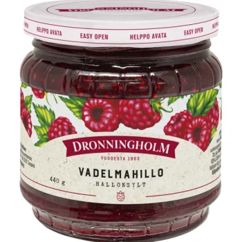 Dronningholm Hillot, Marmeladit Ja Kiisselit^Vadelmahillo 440 G