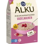 Fazer Alku Hiutaleet Ja Ryynit^Vadelmainen Kaurapuuro 400 G