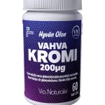 Via Naturale Terveysravinteet Ja -valmisteet-Vahva Kromi 60 Kpl