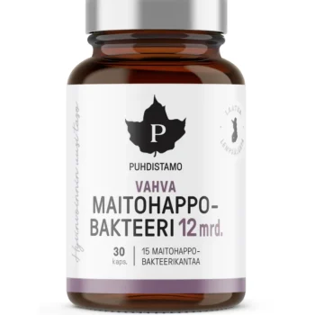 Puhdistamo Terveysravinteet Ja -valmisteet^Vahva Maitohappobakteeri 30 Kpl 12mrd.
