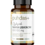 Puhdas+ Terveysravinteet Ja -valmisteet^Vahva Ubikinoni Q10 100 Mg 60 Kaps Oliiviöljy