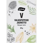 Priima Mausteet Ja Liemivalmisteet^Valkopippuri 25 G, Jauhettu