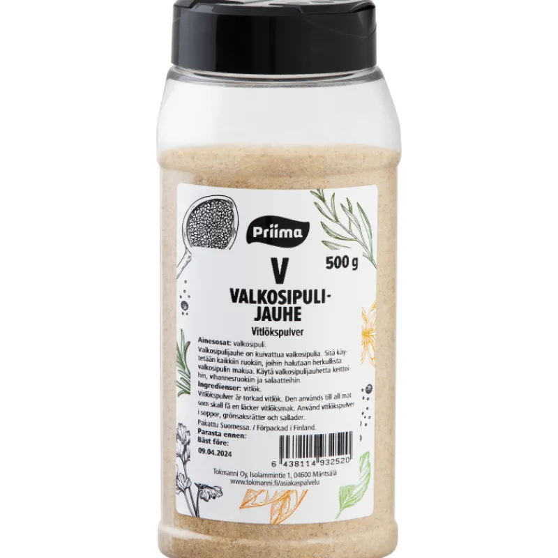valkosipulijauhe-500-g-MZHzBqPq-0.webp Priima Mausteet Ja Liemivalmisteet^Valkosipulijauhe 500 G
