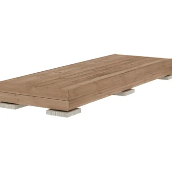 Patio Terassit Pihan Rakennusmateriaalit-Valmisterassi 1x3 Classic Kestopuu