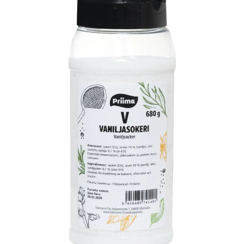 vaniljasokeri-priima-680-g-qmhAoMOL-0.webp Priima Leivontamausteet Ja -ainekset^Vaniljasokeri 680 G