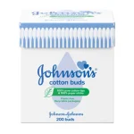 Johnson's Hyvinvointi- Ja Terveydenhoitotarvikkeet^Vanupuikko Johnsonu2019s 200 Kpl