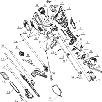 Brücke Pensasleikkurit Ja Tarvikkeet-Varaosa 80200384-01 Hard Shaft Connector MFT40 1 Kpl