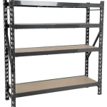 Brücke Hyllyjärjestelmät-Varastohylly Metallia, 4 MDF Tasoa/600 Kg, 180 X 180 X 50 Cm