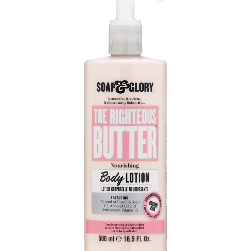 vartalovoide-soap-glory-500-m-nNeNmHrI-0.webp Soap & Glory Ihonhoitotuotteet^Vartalovoide 500 Ml Pink The Righteous Butter