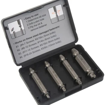 Kendo Käsityökalut-Vastakierretapit/ruuvinpoistajat 4-osainen