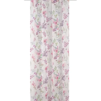 Kotikulta Verhot Ja Verhotarvikkeet-Verho 135 X 240 Cm Kesäkukat Moniväri