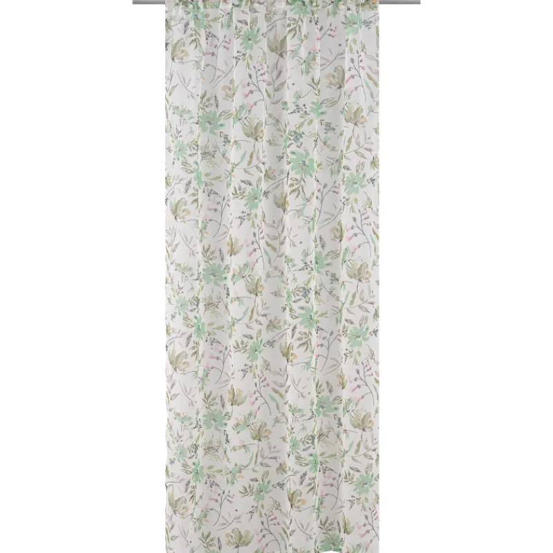 verho-kotikulta-135-x-240-cm-k-tZnSpFms-0.webp Kotikulta Verhot Ja Verhotarvikkeet-Verho 135 X 240 Cm Kesäkukat Vihreä