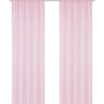 Kotikulta Verhot Ja Verhotarvikkeet-Verho 2 Kpl 135 X 220 Cm Tuuli Vaaleanpunainen