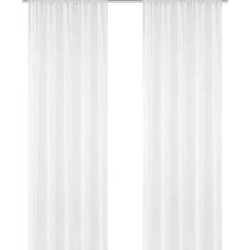 Kotikulta Verhot Ja Verhotarvikkeet-Verho 2 Kpl 135 X 220 Cm Tuuli Valkoinen