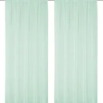 Kotikulta Verhot Ja Verhotarvikkeet-Verho 2 Kpl 140 X 240 Cm Saara Vihreä