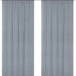 Kotikulta Verhot Ja Verhotarvikkeet-Verho Katarina 2 Kpl Vaaleanharmaa