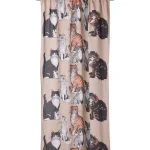 Vallila Verhot Ja Verhotarvikkeet-Verho 140 X 240 Cm Kitties Breeze Beige