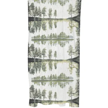 Vallila Verhot Ja Verhotarvikkeet-Verho 140 X 250 Cm Heijastus Light Salvia