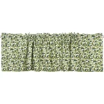 Kotikulta Verhot Ja Verhotarvikkeet-Verhokappa 50 X 220 Cm Vihreät Lehdet
