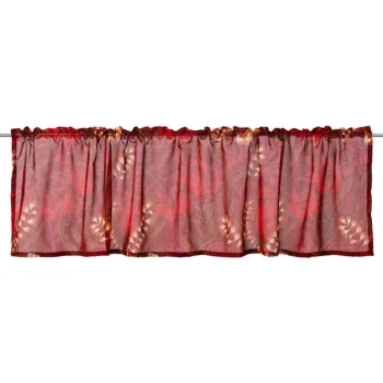 Vallila Verhot Ja Verhotarvikkeet-Verhokappa 60 X 250 Cm Anais Light Punainen