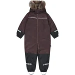 Peuhu Lasten Ulkovaatteet-Vettä Hylkivä Lasten Toppahaalari Ubba Tummanruskea