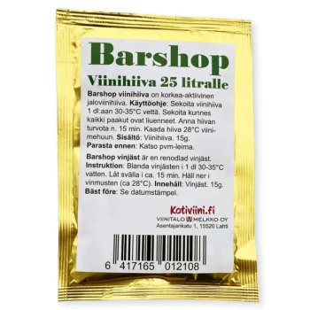 Barshop Juomien Valmistus Ja Makuaineet^Viinihiiva 15 G