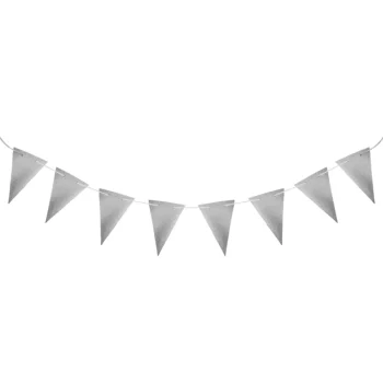 Let's Party Juhlakoristeet-Viirinauha 3 M Glitter Hopea