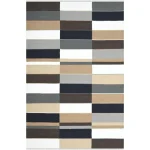 Kotikulta Matot-Villamatto 160 X 230 Cm Madras Harmaa