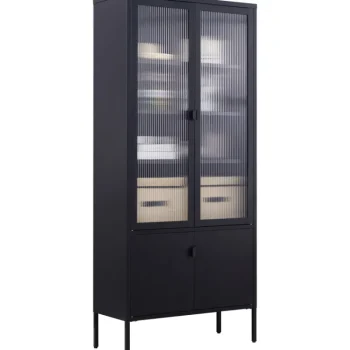 Eureka Huonekalut-Vitriini Carbon Korkea