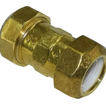 Harju LVI-Väliliitin 32-32 Mu-mu Messinki