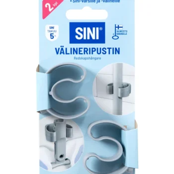Sini Siivousvälineet^Välineripustin 2 Kpl